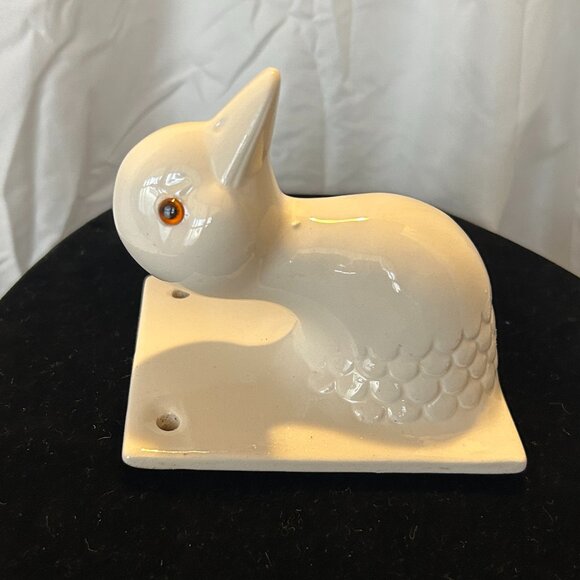 Porcelain Duck Towel Holder - Picture 2 of 5